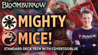 BLOOMBURROW  Mighty Mice  Standard Deck Tech with CovertGoBlue  MTG Arena [upl. by Girhiny428]