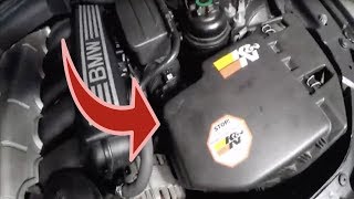 BMW E60 E61 N52 How To Change Air Filter Mass Air Flow Sensor symptoms [upl. by Calandria]