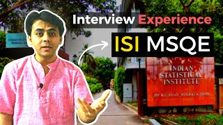 My ISI MSQE Interview Experience  Masters in Economics [upl. by Jary]