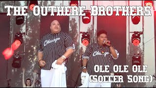 The Outhere Brothers  Ole Ole Soccer Song LIVE [upl. by Revkah]