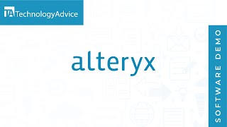 Alteryx Demo [upl. by Eiral]