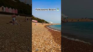 Folkestone Beach 🏖️ Kent🇬🇧 avisworld [upl. by Ridglee]