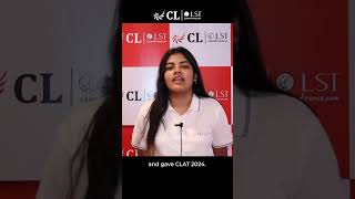 🎉 Ananya Jains Success StoryNLU Sonipat with Career Launcher clataspirant clatpreparation nlu [upl. by Mildrid]