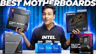 Best Budget Motherboards For Intel 13th And 14th Gen CPU  Hardware Freak [upl. by Ayrb772]