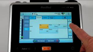 VideoTutorial Nr 2 Astral Beatmungsgerät  Patientenmenü  Einstellungsmöglichkeiten [upl. by Hanako]