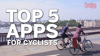 Top five smartphone apps for cyclists [upl. by Balliol]