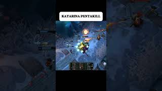 KATARINA PENTAKILL  KATARINA GUIDE S1413  KATARINA MONTAGE S1413 katarina shorts wildrift [upl. by Rooker]