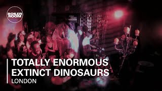 Totally Enormous Extinct Dinosaurs Boiler Room London DJ Set [upl. by Lovash]