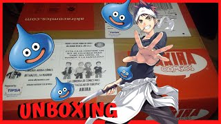 UNBOXING Akira Comics  Fundas para PROTEGER los MANGAS  Tomo FOOD WARS  SHOKUGEKI NO SOMA [upl. by Hsiwhem]