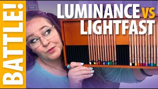 Luminance vs Lightfast BEST Colored Pencils [upl. by Ellenyl]