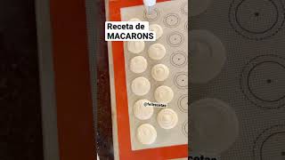 RECETA DE MACARONS  merengue italiano  FeliRecetas [upl. by Nehcterg]