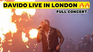 Davido live in London O2 Arena  Timeless tour 2024  Full Concert ft Kizz Daniel Mayorkun etc🔥 [upl. by Nuahsyar]