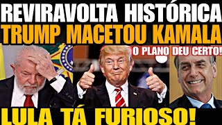 Urgente VITÓRIA DE TRUMP NOS EUA REVIRAVOLTA HISTÓRICA LULA FICA FURIOSO COM POSSIBILID DE VITÓR [upl. by Battiste]