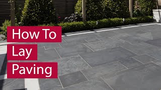 How to Lay Paving [upl. by Rowland65]