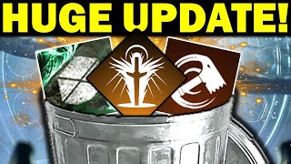 Wow Bungie just Nerfed the BEST BUILDS in Destiny 2 [upl. by Boylan]