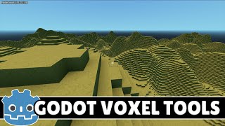 Godot Voxel Tools [upl. by Nelehyram450]