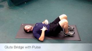 Glute Bridge with Pulse [upl. by Ishii]