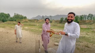 Cricket challenge Shoaib khan orakzai amp Aizaz khan zindabad vines vlog [upl. by Atalanti]