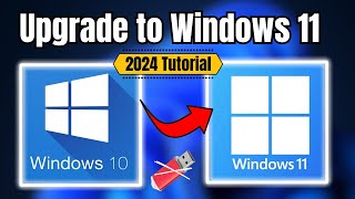 Upgrade Windows 10 to Windows 11 for FREE  in 2024 3 Methods [upl. by Ahsieyk]