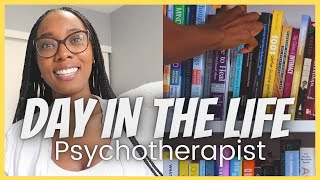 EP2 Day In The Life  Mental Health Therapist Psychotherapist Productive Routine Time Management [upl. by Elfrida]