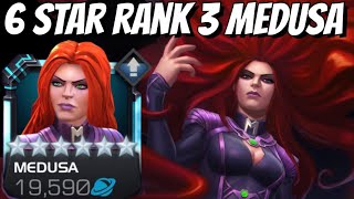 6 Star Rank 3 MEDUSA Rank Up amp Gameplay  The Cosmic Queen Still SLAPS [upl. by Oatis]