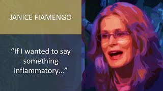 Janice Fiamengo quotIf I wanted to say something inflammatoryquot [upl. by Takara]