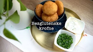 Bezglutenske krofne Gluten free donuts [upl. by Flita]