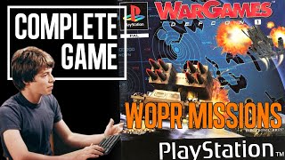 WarGames Defcon 1 Longplay  HD Playstation 1  60FPS  WOPR Campaign [upl. by Linet]