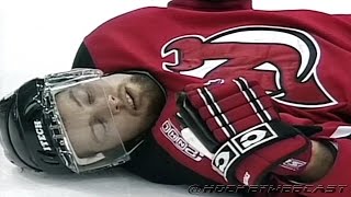 Derian Hatcher DESTROYS Petr Sykora  Stanley Cup Final 2000 Multiview [upl. by Velick]