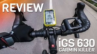 ¿Cambio mi Garmin ¿Qué tan bueno es el iGPSPORT iGS630 Review de este ciclocomputador con GPS [upl. by Keily]