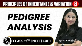 Principles of Inheritance amp Variation 08  Pedigree Analysis  Pure English  12th  NEETCUET [upl. by Kaitlin295]