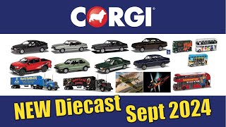 NEW CORGI DIECAST Models SEPTEMBER 2024  Model car news [upl. by Hachmin]