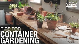 How To Plant a Container Garden  Gardening Tips and Tricks [upl. by Enawd832]