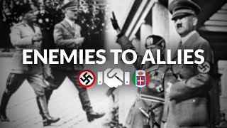 How Hitler and Mussolini went from Enemies to Allies 19371938 [upl. by Ainotahs74]