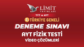 LİMİT AYT9 DENEME SINAVI GEOMETRİ SORULARININ ÇÖZÜMLERİ [upl. by Froma]