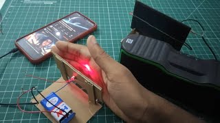 LiFi Project  Wireless Data Transmit With Laser Light [upl. by Aguie]