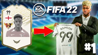 The Start of JIMMY Bamson FIFA 22 CAREER MODE  FIFA 22 Player Career Mode 1 [upl. by Nennahs]