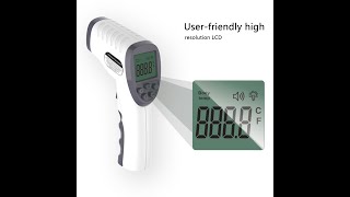 How to Switch Between °C°F  noncontact infrared baby thermometer [upl. by Nylarad121]