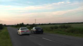 JZX100 Chaser Vs JZX100 Mark2 [upl. by Nolana]