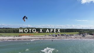 Cabrinha Moto X Apex Kite Test 2024 [upl. by Elkraps]