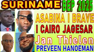 SURINAME BEP Asabina Iwan Brave Ivan Cairo Jan Thielen Preveen Hanoeman Jagessar Pool SU NA ME 2024 [upl. by Denie]