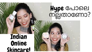 Indian Online Skin Care Brands Hype പോലെ നല്ലതാണോ Suganda The Earth Rhythm etc Honest Review [upl. by Uzzial]