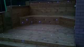 Fibre optic decking Lights 2 [upl. by Tloc]