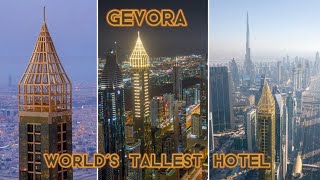 Gevora Hotel Dubai  The tallest hotel in the world [upl. by Acinomed]