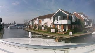 Norfolk Broads First week in April Wroxham [upl. by Vinia728]