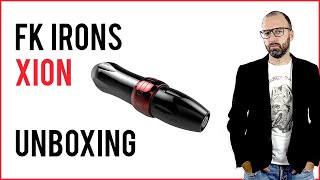 Fk Irons XION  unboxing  tattoo machine [upl. by Hallee]