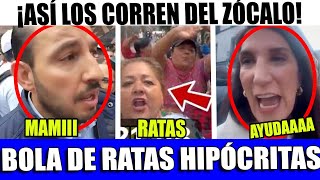 ESTO ESTA PASANDO EN EL ZOCALO ASÍ LOS CORRIERON ¡MARTES DEFINITICO DISUELVEN LA CORTE [upl. by Kcirde]