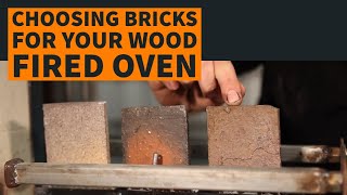 Choosing the right Bricks for building your Pizza Oven [upl. by Bosch215]