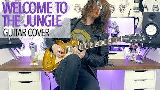 Welcome To The Jungle  Guns N Roses Guitar Cover [upl. by Emse]