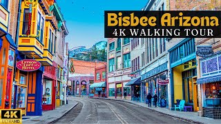 Downtown Bisbee Arizona Walking Tour in 4K Plus The 1000 Step Staircase [upl. by Eoin]